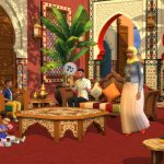 Gameplay de Los Sims 4 Courtyard Oasis Kit PC 2021